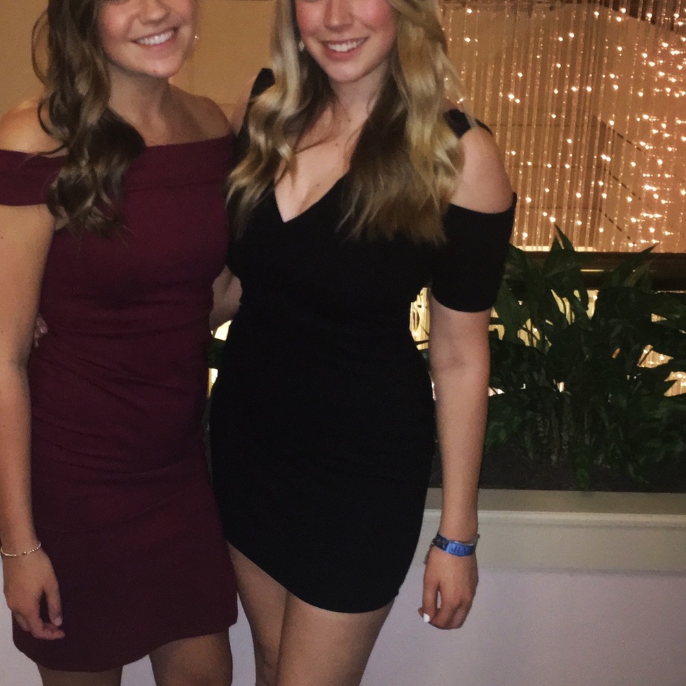 Charlotte Russe Black Bodycon Dress